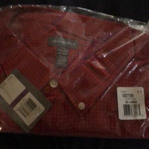 Van Husen XXL Rusty Red Premium Non Iron Shirt